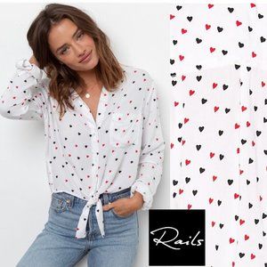 NWOT Rails Val Tie Front Top